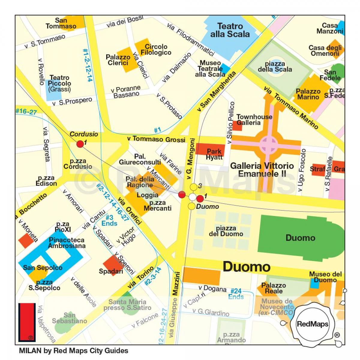 harta e milan pazar rrugë