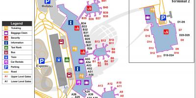 Milano aeroporti hartë