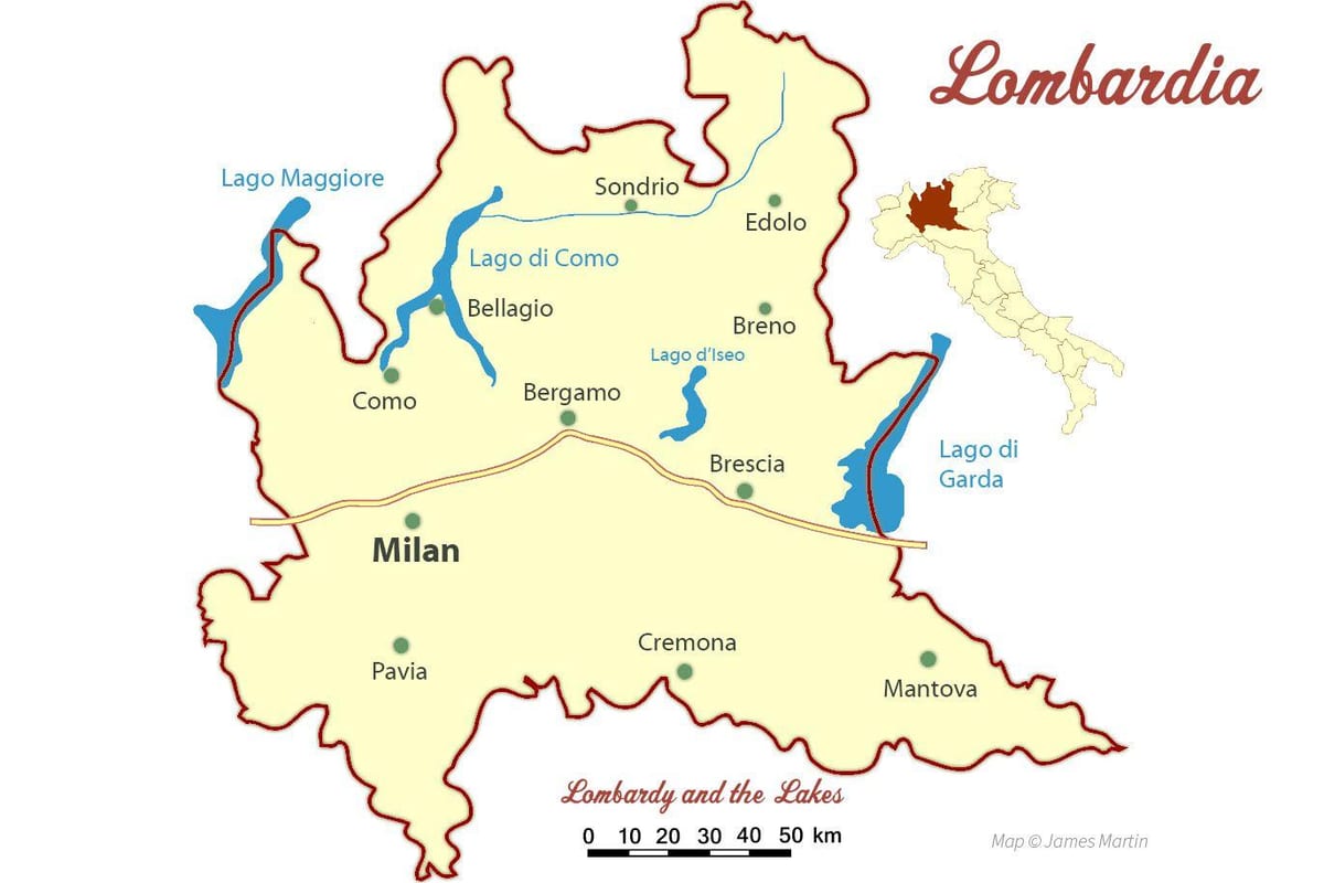 harta e milan lombardia