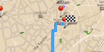 Harta e milanit në linjë