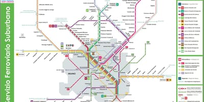 Harta e trenord